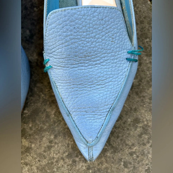 Nicholas Kirkwood Blue Beya Flat Loafer, size 38 - Picture 10 of 15